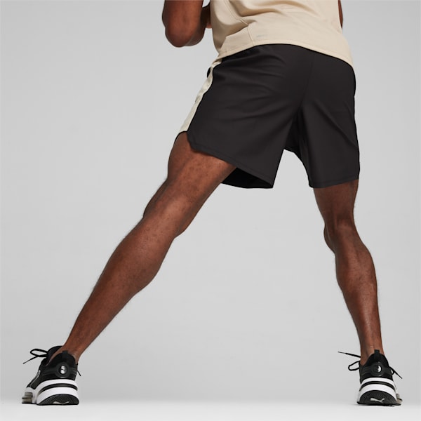 FUSE 7" 4-way Men's Training Stretch Shorts, PUMA Black-Putty, extralarge-IND